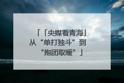 「央媒看青海」从“单打独斗”到“抱团取暖”