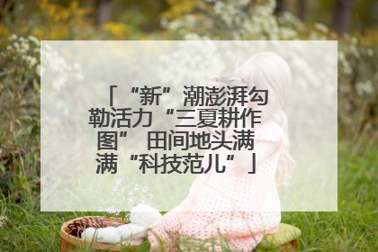 “新”潮澎湃勾勒活力“三夏耕作图” 田间地头满满“科技范儿”