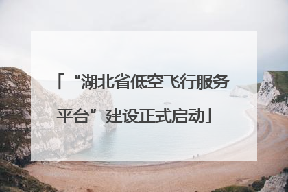 “湖北省低空飞行服务平台”建设正式启动