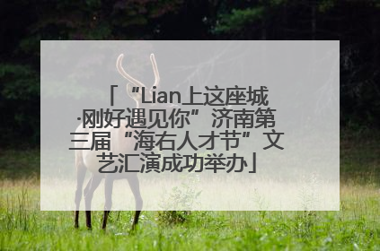 “Lian上这座城·刚好遇见你”济南第三届“海右人才节”文艺汇演成功举办