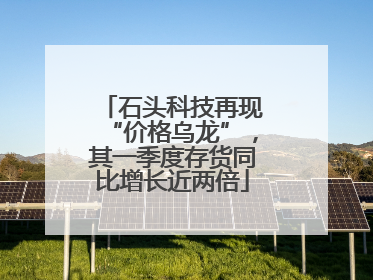 石头科技再现“价格乌龙”，其一季度存货同比增长近两倍