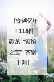 穿越亿年！118件恐龙“镇馆之宝”齐聚上海