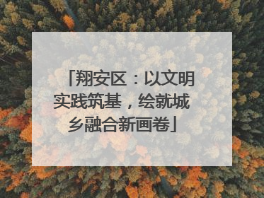 翔安区：以文明实践筑基，绘就城乡融合新画卷