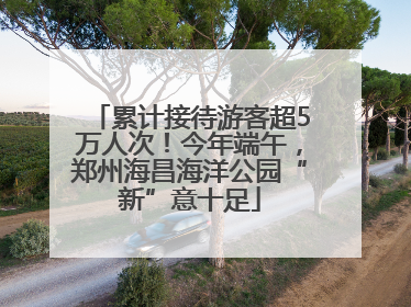 累计接待游客超5万人次!今年端午,郑州海昌海洋公园“新”意十足
