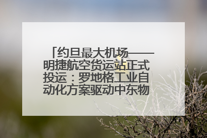 约旦最大机场——明捷航空货运站正式投运：罗地格工业自动化方案驱动中东物流未来新航向