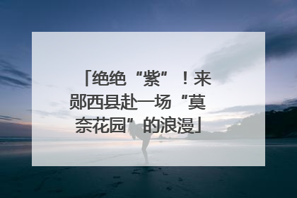 绝绝“紫”！来郧西县赴一场“莫奈花园”的浪漫