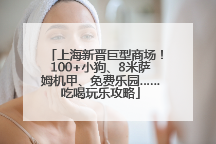 上海新晋巨型商场！100+小狗、8米萨姆机甲、免费乐园……吃喝玩乐攻略