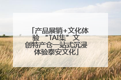 产品展销+文化体验 “TAI集”文创特产仓一站式沉浸体验泰安文化