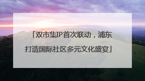 双市集IP首次联动，浦东打造国际社区多元文化盛宴