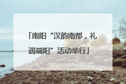 南阳“汉韵南都，礼遇端阳”活动举行