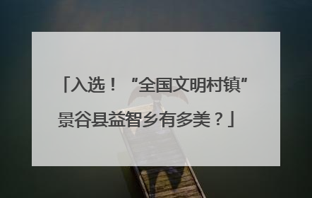 入选！“全国文明村镇”景谷县益智乡有多美？