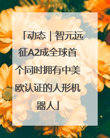 动态｜智元远征A2成全球首个同时拥有中美欧认证的人形机器人