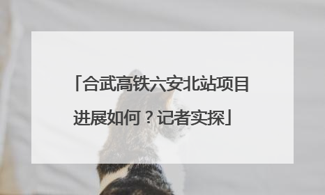 合武高铁六安北站项目进展如何？记者实探