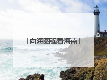 向海图强看海南