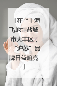 在“上海飞地”盐城市大丰区，“沪苏”品牌日益响亮