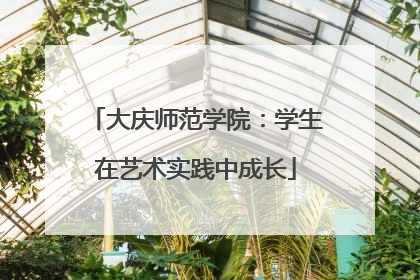 大庆师范学院：学生在艺术实践中成长