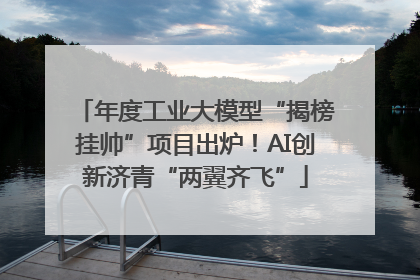 年度工业大模型“揭榜挂帅”项目出炉！AI创新济青“两翼齐飞”