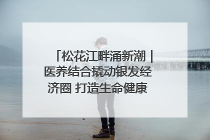 松花江畔涌新潮｜医养结合撬动银发经济圈 打造生命健康产业新样本