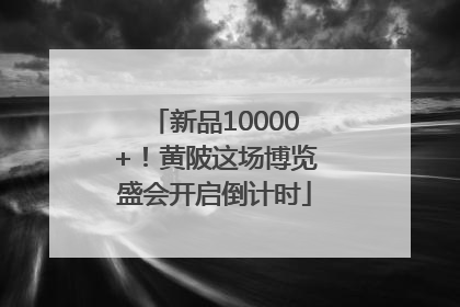 新品10000+！黄陂这场博览盛会开启倒计时