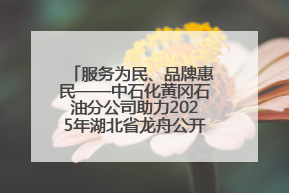 服务为民、品牌惠民——中石化黄冈石油分公司助力2025年湖北省龙舟公开赛（黄冈站）