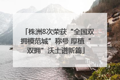 株洲8次荣获“全国双拥模范城”称号 厚植“双拥”沃土谱新篇