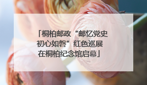桐柏邮政“邮忆党史 初心如磐”红色巡展在桐柏纪念馆启幕