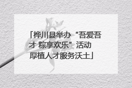 桦川县举办“吾爱吾才 粽享欢乐”活动 厚植人才服务沃土