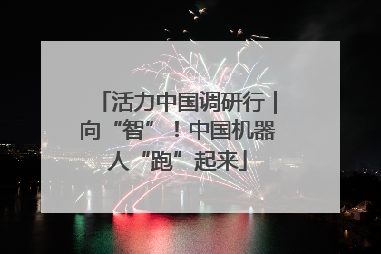 活力中国调研行｜向“智”！中国机器人“跑”起来