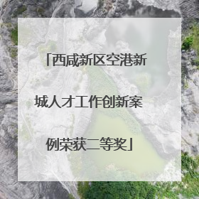 西咸新区空港新城人才工作创新案例荣获二等奖