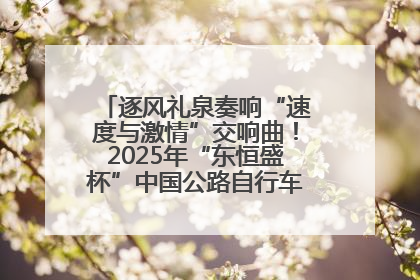 逐风礼泉奏响“速度与激情”交响曲！2025年“东恒盛杯”中国公路自行车联赛第五站（陕西·礼泉站）正式开赛