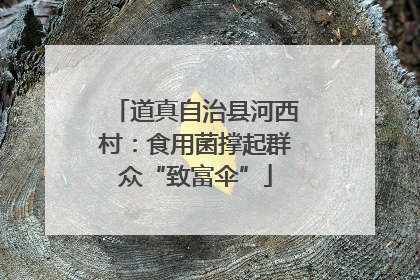道真自治县河西村：食用菌撑起群众“致富伞”