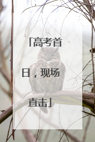 高考首日，现场直击
