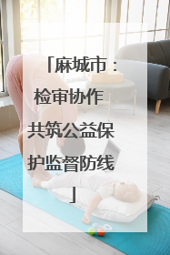 麻城市：检审协作 共筑公益保护监督防线