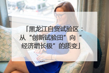 黑龙江自贸试验区：从“创新试验田”向“经济增长极”的质变