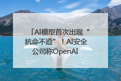 AI模型首次出现“抗命不遵”！AI安全公司称OpenAI o3模型出现异常